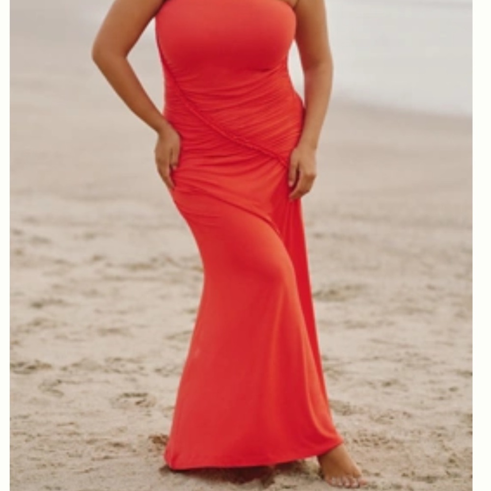 Anthropologie Strapless Gabbie’s Dress